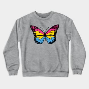 Pansexual Butterfly Crewneck Sweatshirt